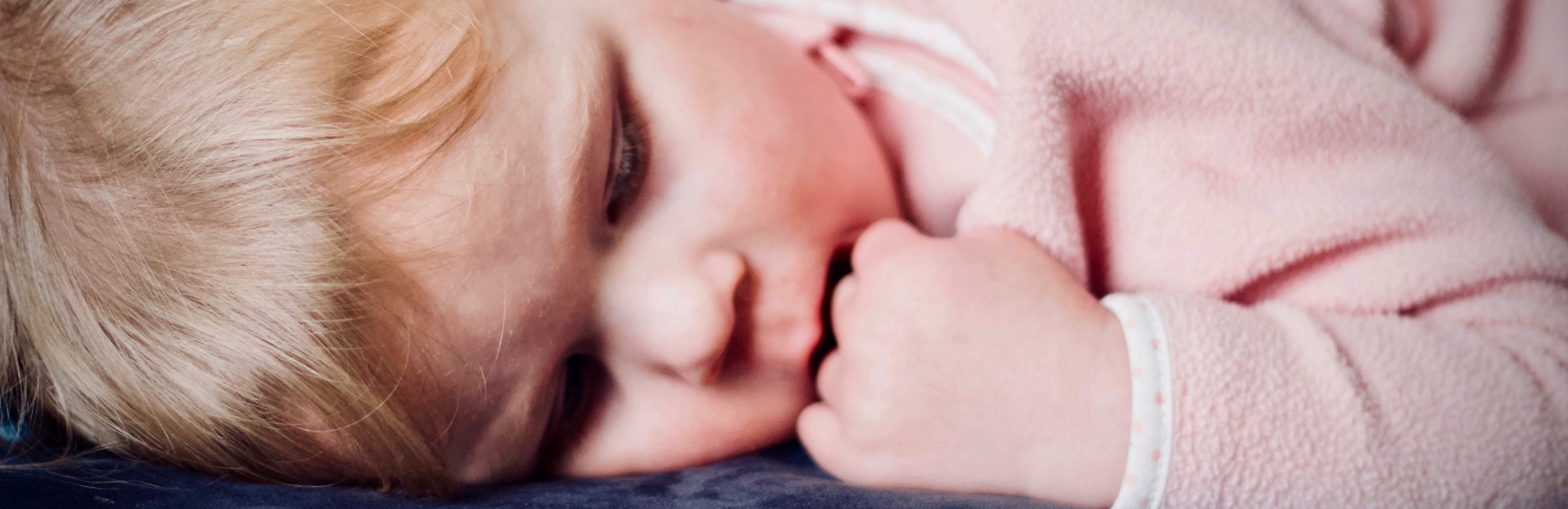 little girl sleeping