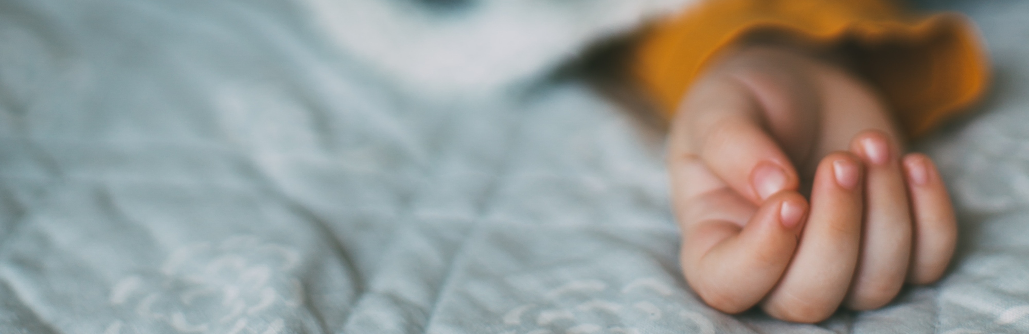 child's hand